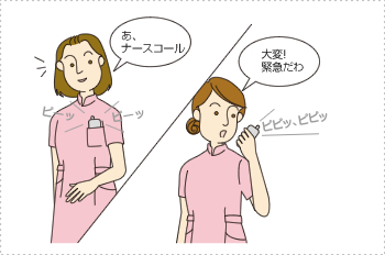 呼出音(4種類)が変わります
