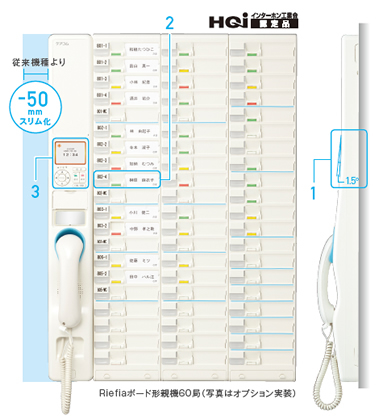 十字キーを採用し、携帯電話感覚の操作性を実現
