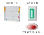 廊下灯3色表示
