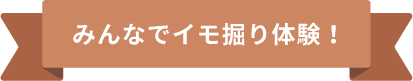 みんなでイモ掘り体験!!
